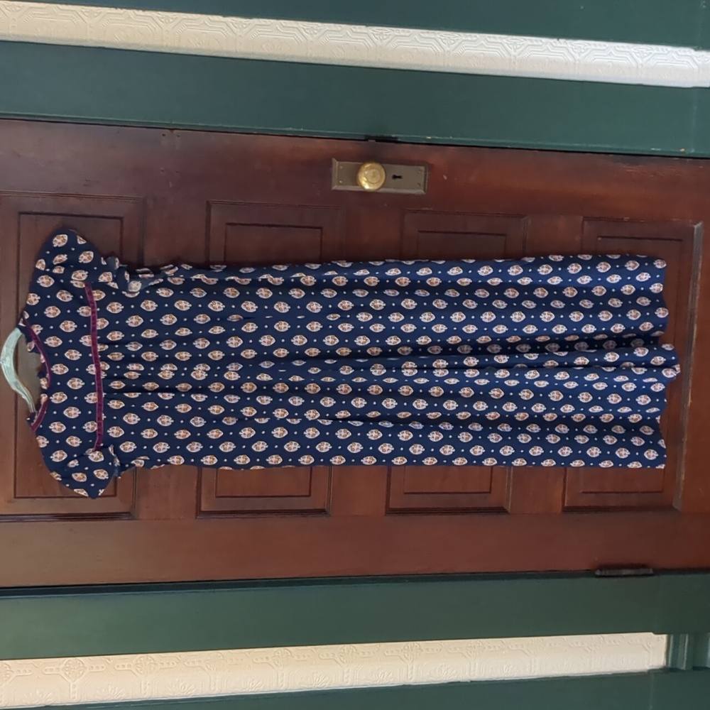 Anthropologie Floreat Wide Leg Block Print Jumpsuit - Picture 7 of 16
